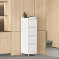 Classeur métallique verrouillable polyvalent avec roulettes pour la maison et le bureau