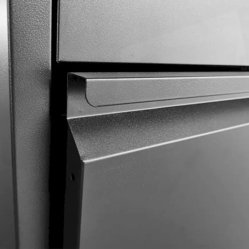 Classeur métallique verrouillable polyvalent avec roulettes pour la maison et le bureau