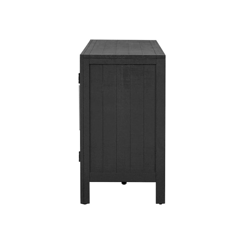Buffet de rangement avec étagères réglables