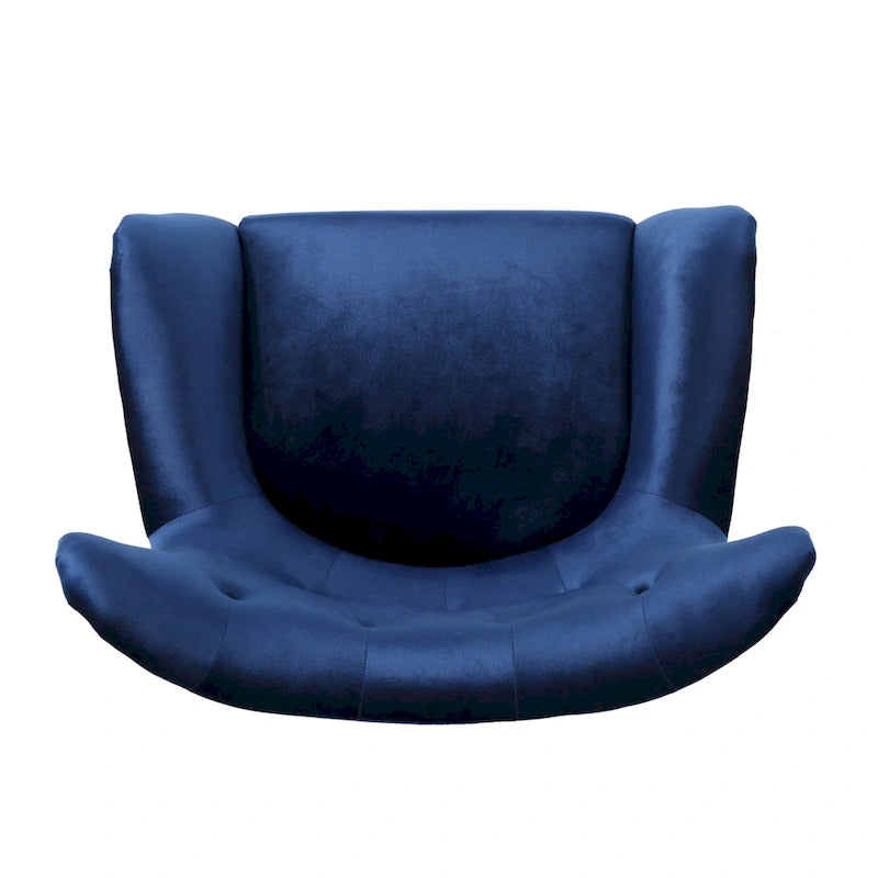 34.25 Fauteuil club en velours