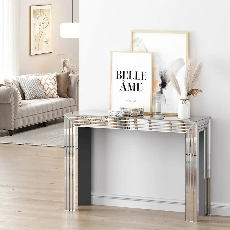 Table console de canapé moderne pour entrée