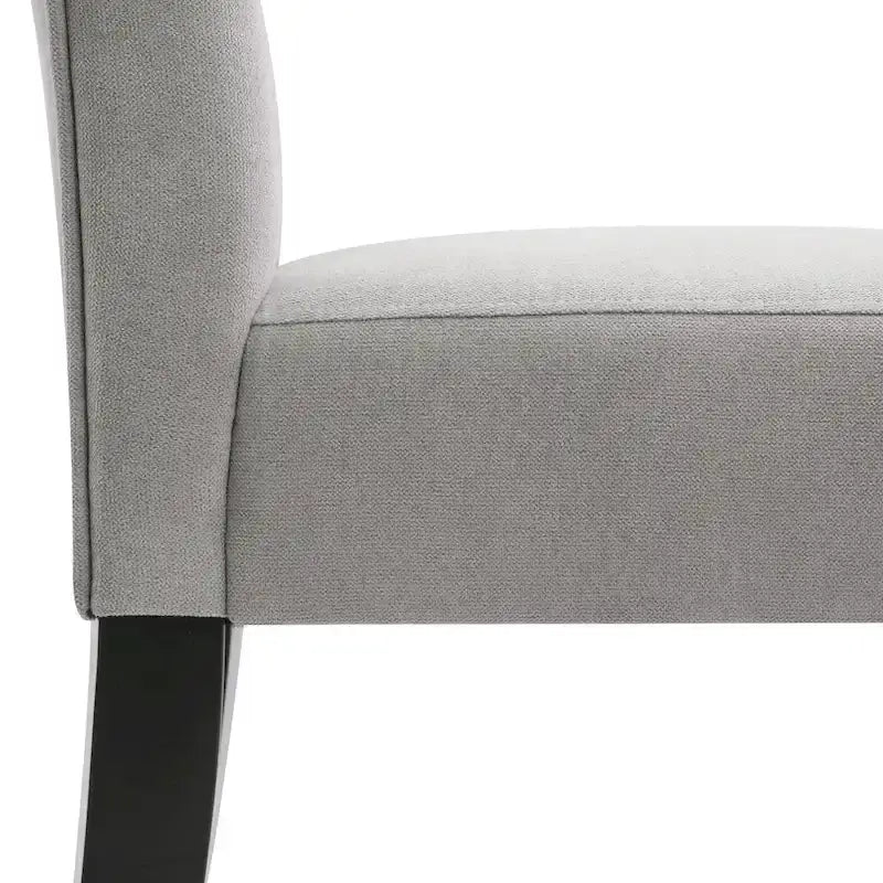 Tabourets de bar en tissu de 63,5 cm de hauteur de comptoir avec boutons touffetés, chaises d'îlot rembourrées, lot de 2
