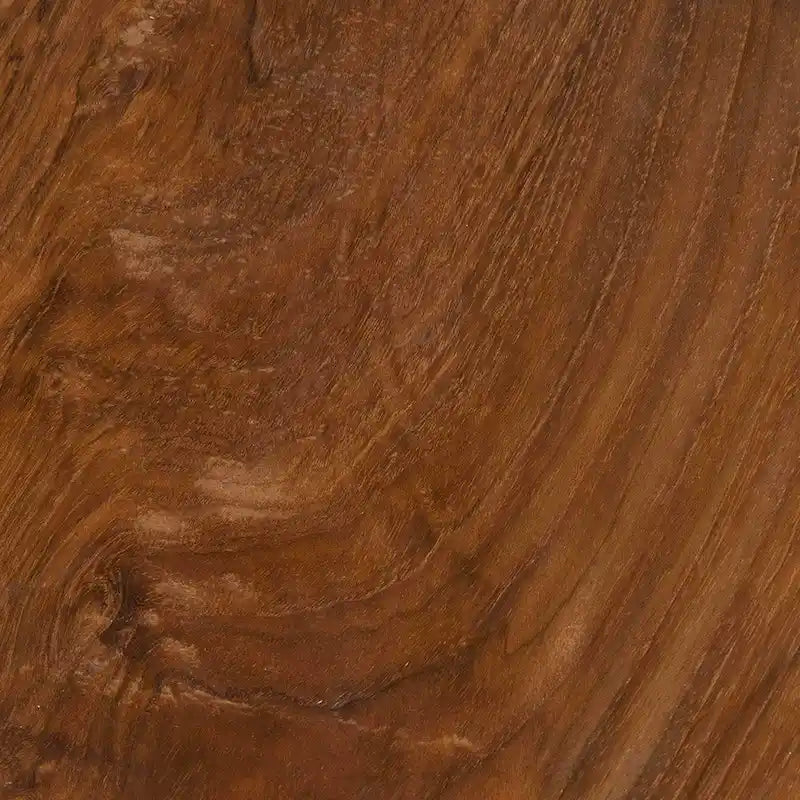 Tables d'appoint sablier en métal estampé et en bois