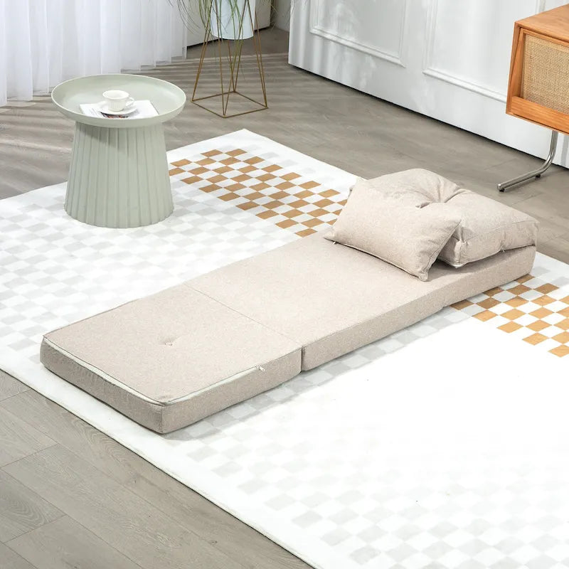 Chaise-longue convertible et pliable, canapé-lit de sol paresseux