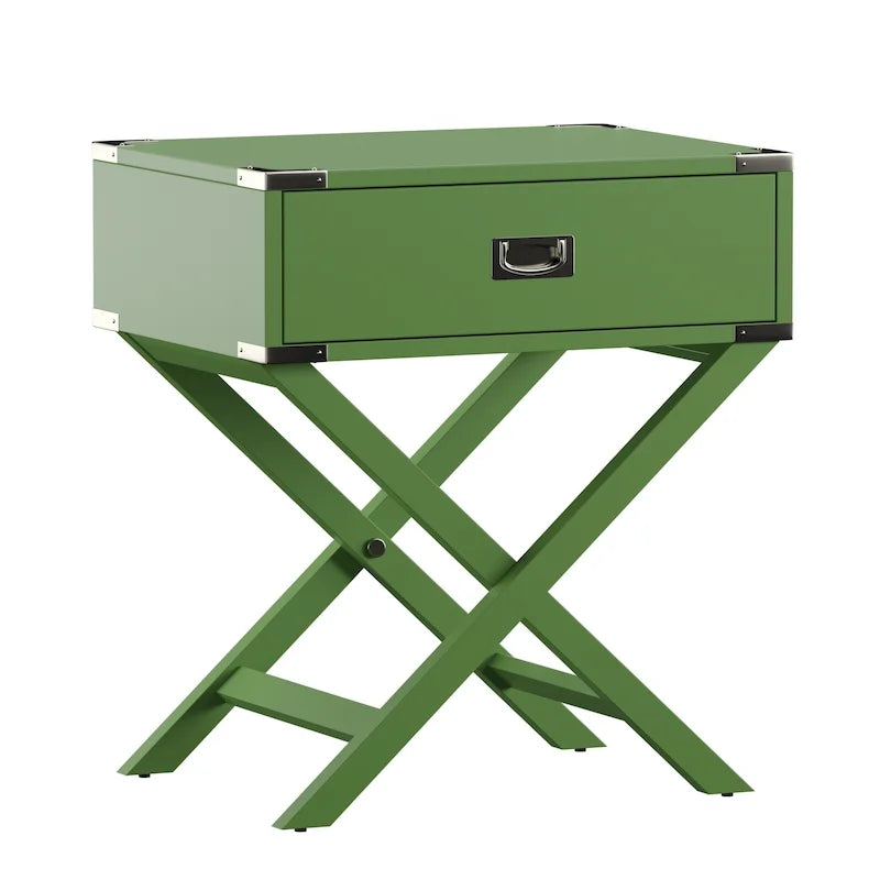 Table décorative en bois avec pied