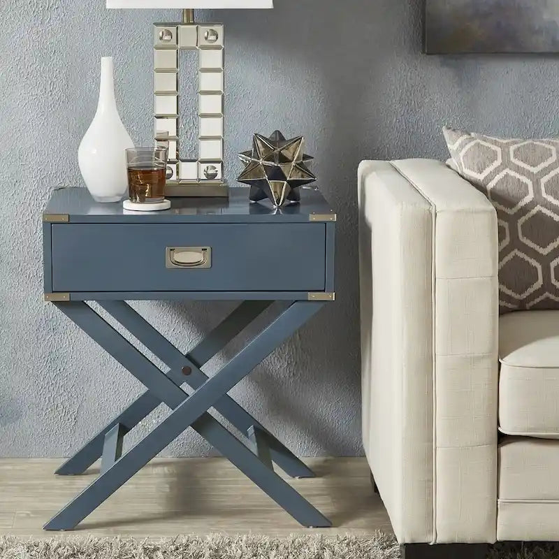 Table décorative en bois avec pied