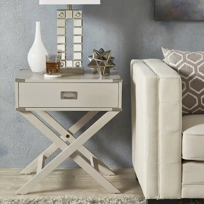 Table décorative en bois avec pied