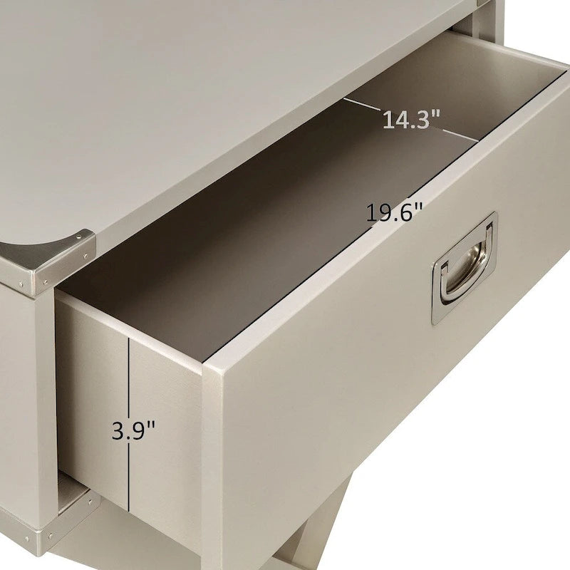 Table décorative en bois avec pied
