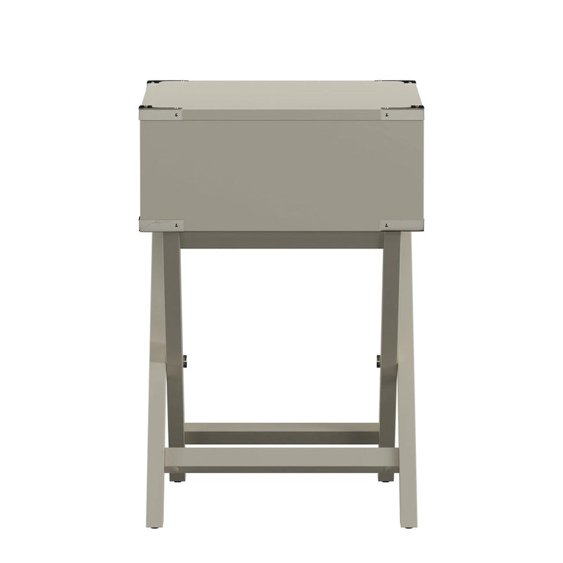 Table décorative en bois avec pied