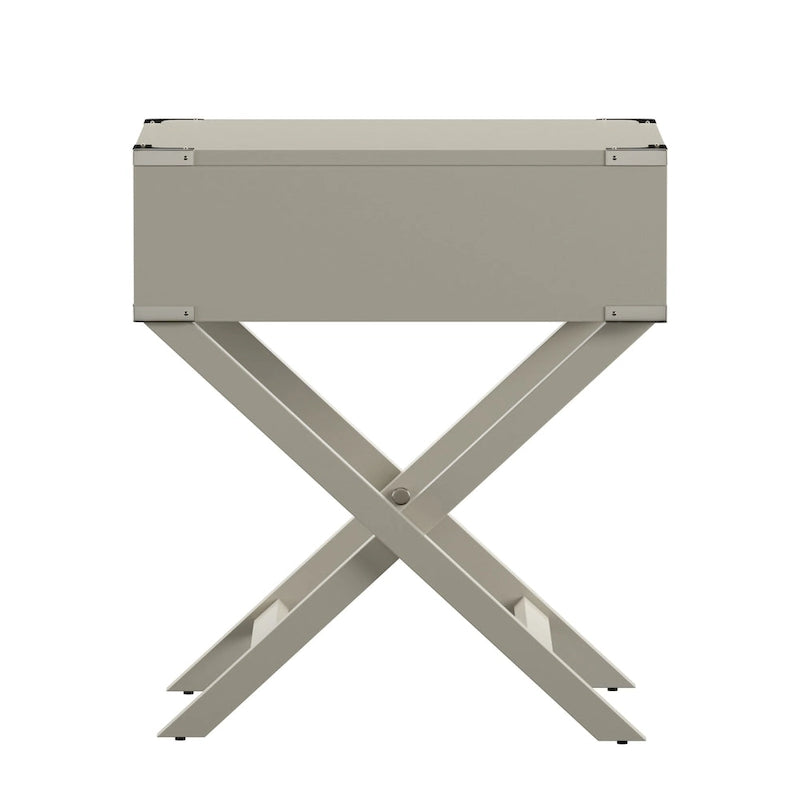 Table décorative en bois avec pied