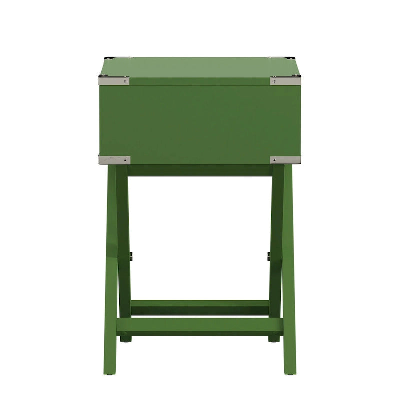 Table décorative en bois avec pied