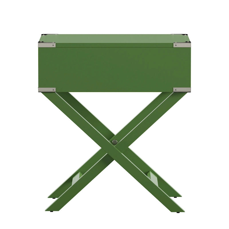 Table décorative en bois avec pied