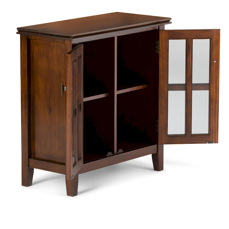 Meuble de rangement bas en BOIS MASSIF de 30 po de large - 30 larg. x 14 prof. x 31 haut.