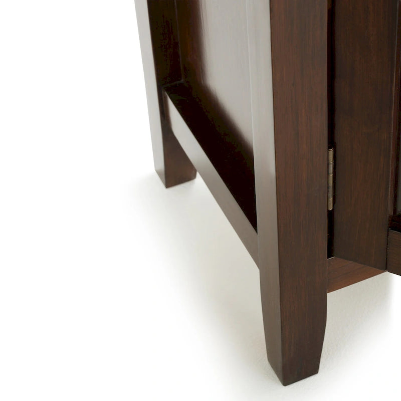 Meuble de rangement bas en BOIS MASSIF de 30 po de large - 30 larg. x 14 prof. x 31 haut.