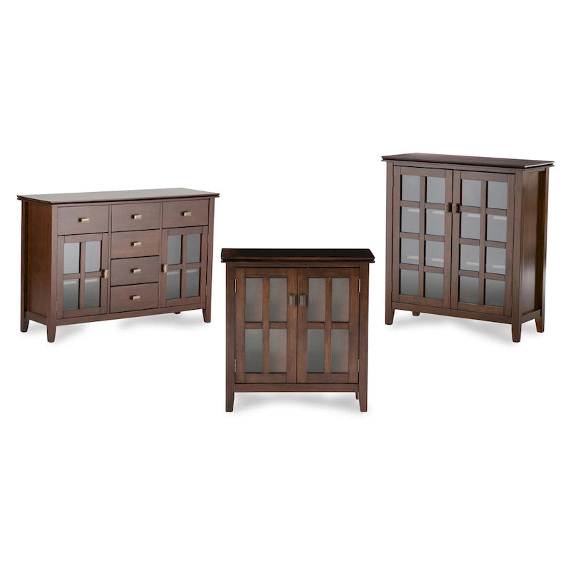 Meuble de rangement bas en BOIS MASSIF de 30 po de large - 30 larg. x 14 prof. x 31 haut.