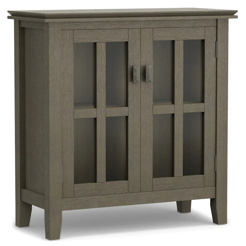Meuble de rangement bas en BOIS MASSIF de 30 po de large - 30 larg. x 14 prof. x 31 haut.