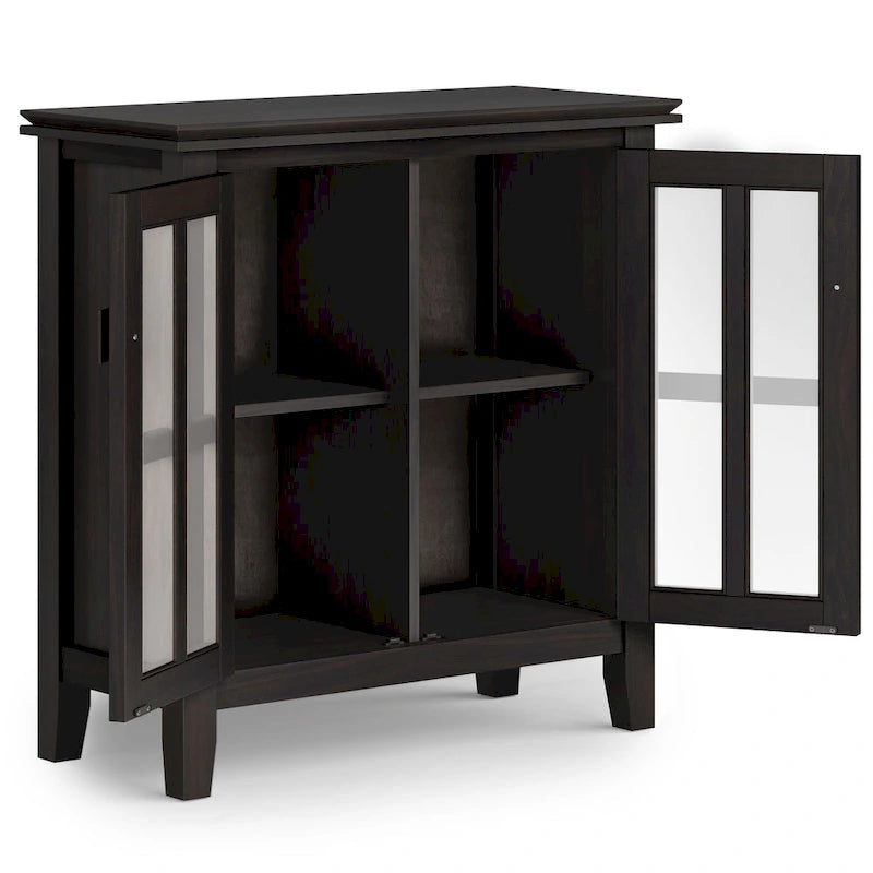 Meuble de rangement bas en BOIS MASSIF de 30 po de large - 30 larg. x 14 prof. x 31 haut.