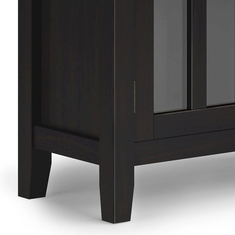 Meuble de rangement bas en BOIS MASSIF de 30 po de large - 30 larg. x 14 prof. x 31 haut.