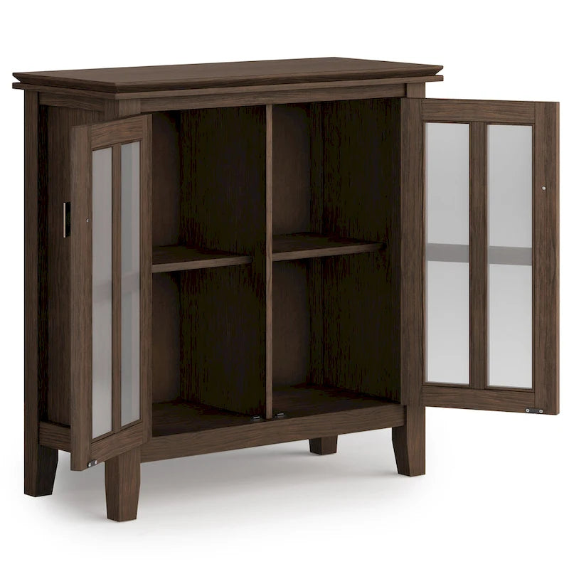 Meuble de rangement bas en BOIS MASSIF de 30 po de large - 30 larg. x 14 prof. x 31 haut.