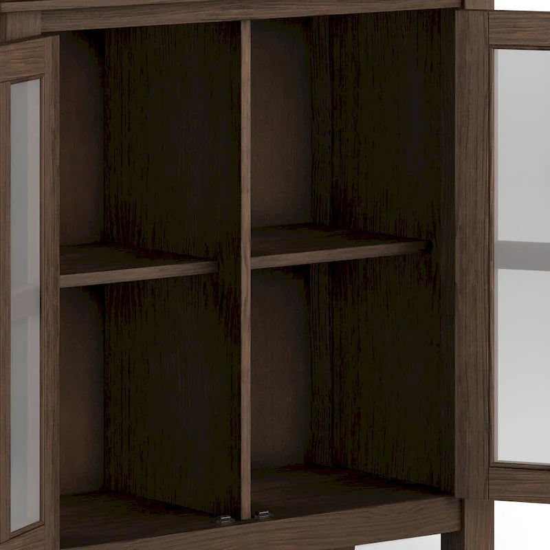 Meuble de rangement bas en BOIS MASSIF de 30 po de large - 30 larg. x 14 prof. x 31 haut.