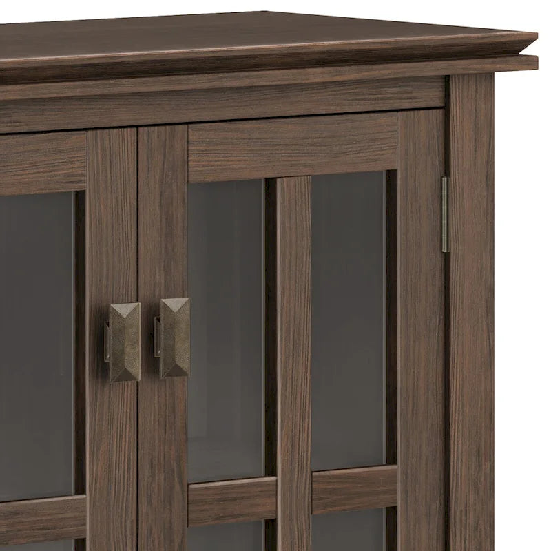 Meuble de rangement bas en BOIS MASSIF de 30 po de large - 30 larg. x 14 prof. x 31 haut.