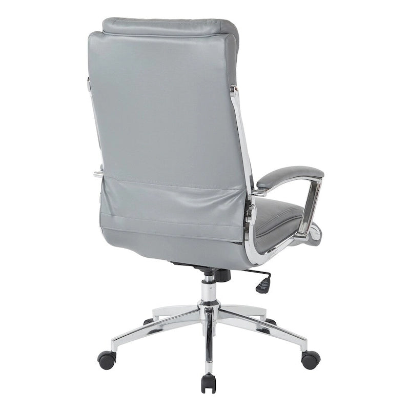 Fauteuil de direction à dossier haut en similicuir