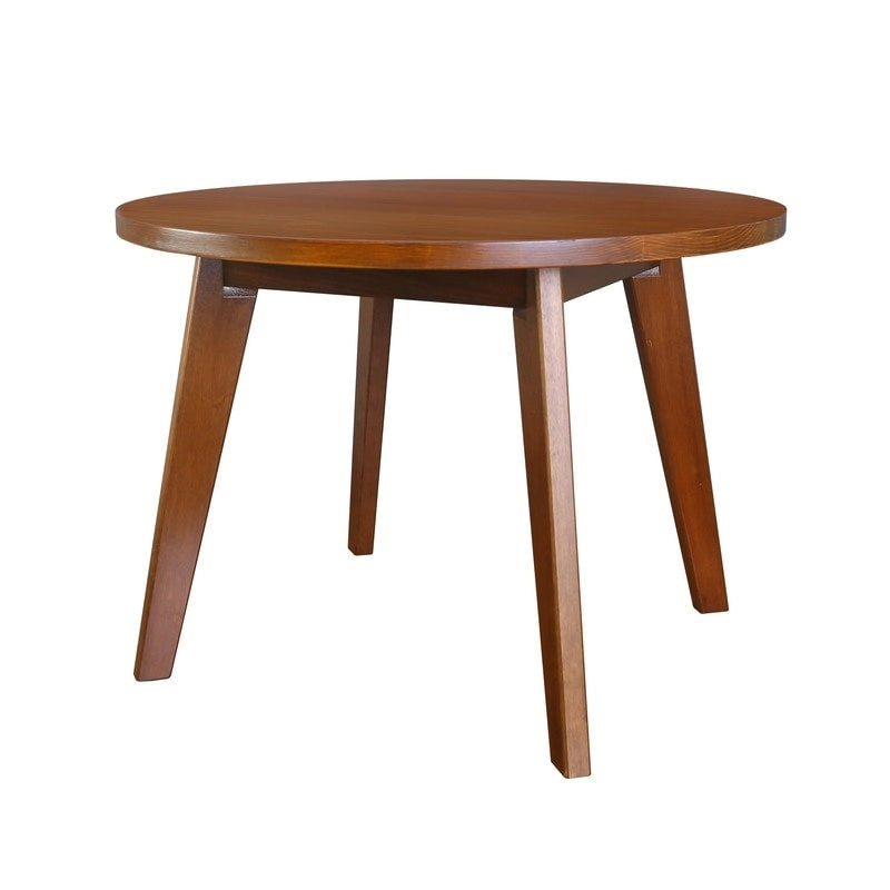 table ronde en bois massif