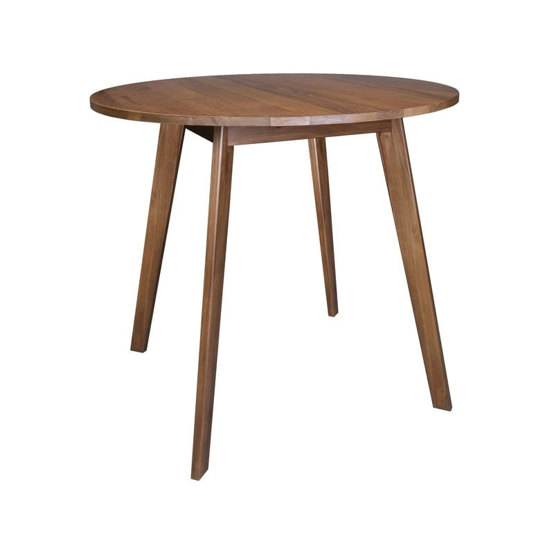 table ronde en bois massif
