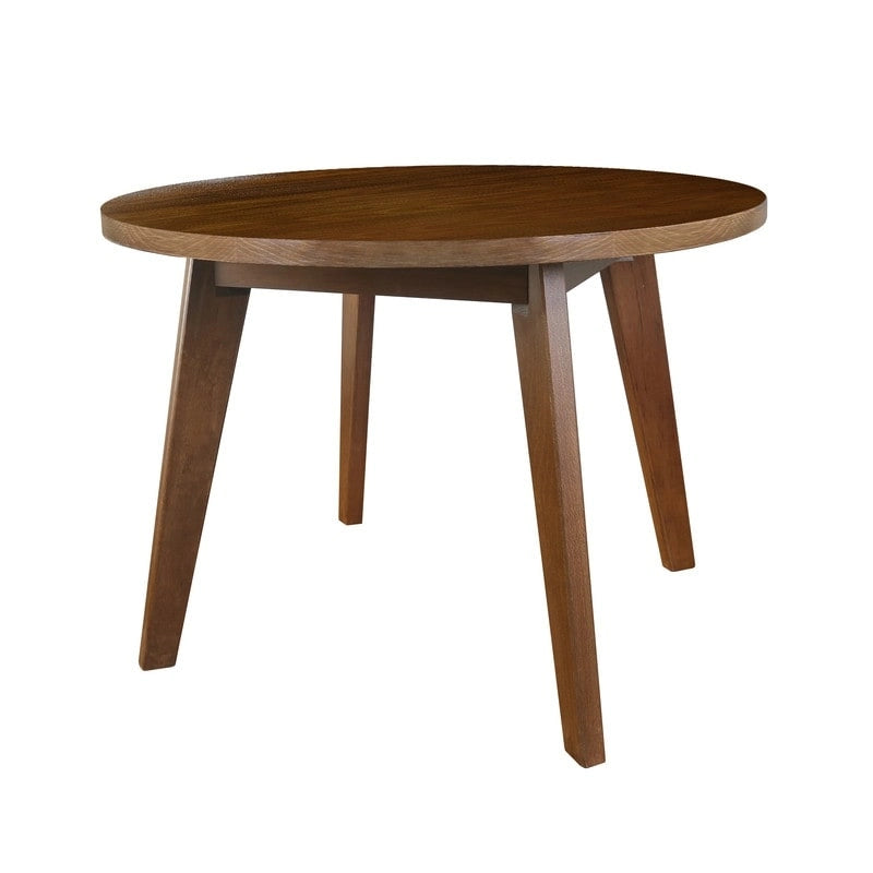 table ronde en bois massif