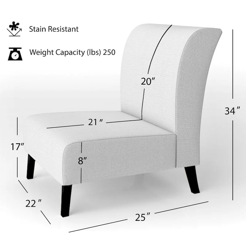 Fauteuil décoratif abstrait géométrique noir, bleu et vert IV - Fauteuil de chambre moderne