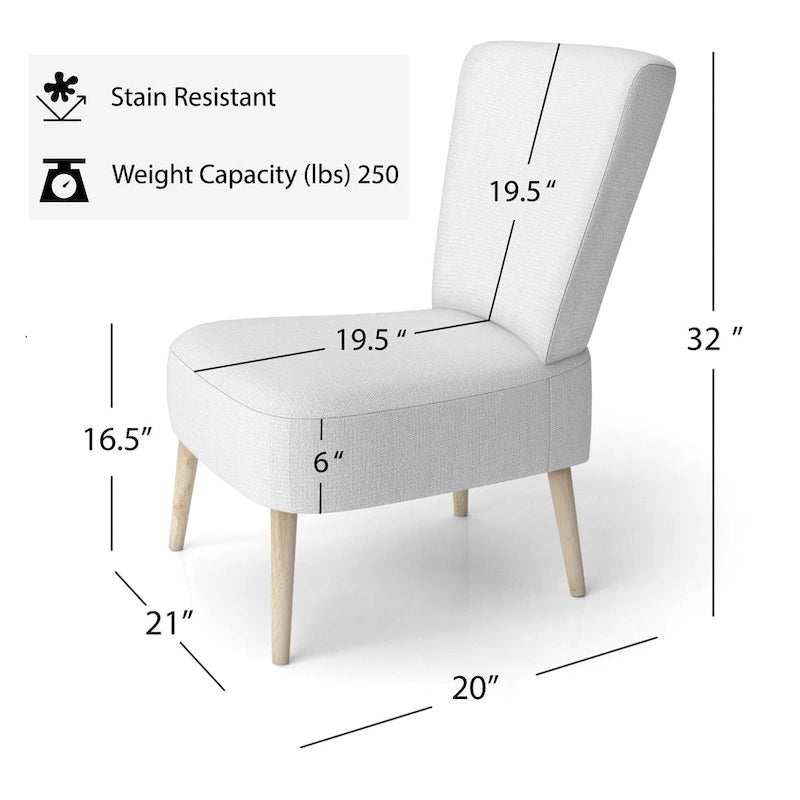 Fauteuil décoratif abstrait géométrique noir, bleu et vert IV - Fauteuil de chambre moderne